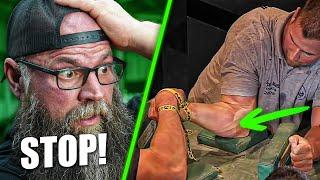 DO NOT ARMWRESTLE LIKE THIS: Michael Todd Reacts!