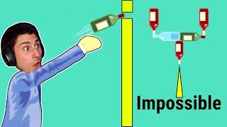 This Bottle Flip Is NOT POSSIBLE! | Happy Wheels