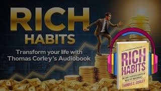 RICH HABITS Audiobook by Thomas Corley | Full Book  Summary in English (With Text)