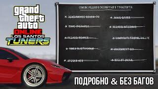 Редкий экспортный транспорт | GTA Online