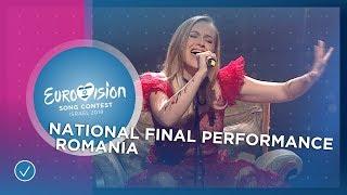 Ester Peony - On A Sunday - Romania - National Final Performance - Eurovision 2019