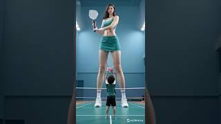Al Mini Giantess #sizedifference170 #tallwoman #giantess #minigiantess #tallgirl #heightdifference