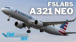 *Just Released* FSLabs A321 NEO | KDFW - KORD | MSFS 2024