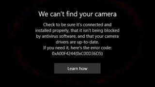 FIX : We Can’t Find Your Camera 0xA00F4244 Error On Windows 11