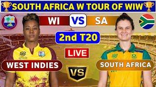 South Africa Women vs West Indies Women, 2nd T20 | SAW vs WIW 2nd T20 Live Score & Commentary