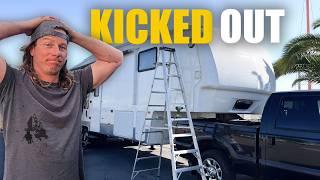 We Got CAUGHT Painting Our RV!  | Roadtrip USA Vlog 276