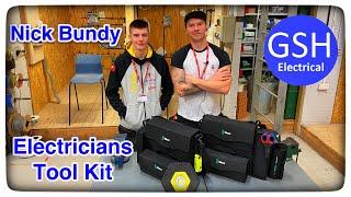 What's in my Tool Bag - Electrician Nick Bundy - Apprentice Ideas for Hand Tools (Wear Tools)