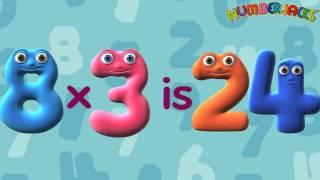 3 Times Table Song - Numberjacks