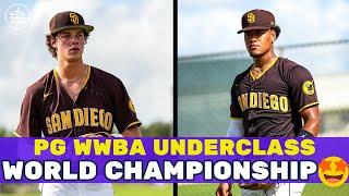 SAN DIEGO PADRES SCOUT TEAM BACK IN ACTION | PG WWBA UNDERCLASS CHAMPIONSHIP