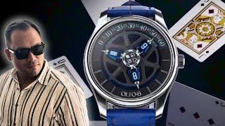 The Ultimate Vegas Watch! Olto 8 King Wandering Hour Automatic