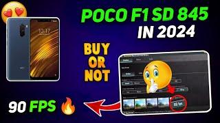 Poco F1 Buy For Gaming In 2024? | Poco F1 Pubg Test | Poco F1 Bgmi Test | Poco F1 Lag Fix Kaise Kare