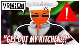 Craziest Virtual Chef Crashout | VRChat Trolling