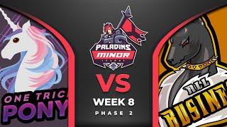 PML 2019 - Europe - Phase 2 - Week 8 - One Trick Pony vs All Business