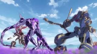 One of the Best Mecha Fight Scene