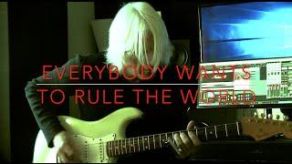 TEARS FOR FEARS - EVERYBODY WANTS TO RULE THE WORLD' NEIL TAYLOR DEMONSTRATES HIS  SOLO