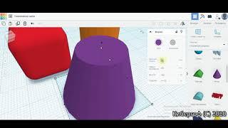 TinkerCAD - Урок №3, Генераторы форм, трюки и 3D-печать