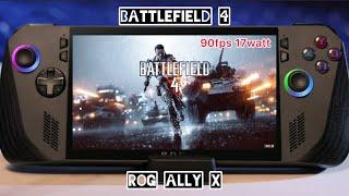 ROG Ally X | Battlefield 4| 1080P High & Medium Setting| 90-100FPS Gameplay| Story Campaign