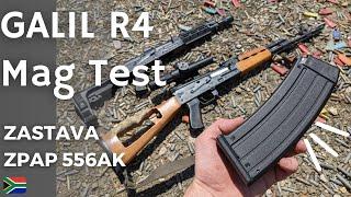 SA R4 Galil Mag Test - Zastava 556 AK Magazine Series S2E12