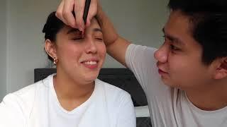 My Boyfriend Does My Make-Up!