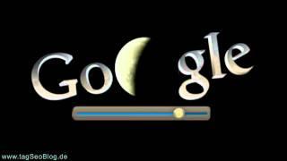 Lunar eclipse : google DOODLE Mondfinsternis