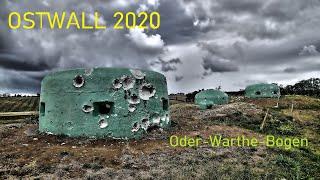 OSTWALL 2020 || FESTUNGSFRONT Oder-Warthe-Bogen || Wandertage in Polen 2020