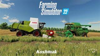 Farming Simulator 22 / Карта Кошмак / Большая уборка