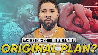 Was Jey Uso’s Short WWE World Title Reign Always The Plan?