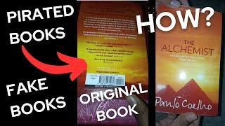 Pirated Books vs Original Books ( The Alchemist by Paulo Coelho )