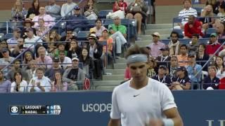 Nadal vs Gasquet -  SF Us Open 2013 Highlights HD