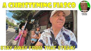 A CHRISTENING FIASCO - STAY AWAY FROM THAT STEAK - RETIRING IN PARADISE