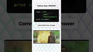 #PythonProgramming#PythonTutorial#ProgrammingInPython#PythonDevelopment#LearnPython