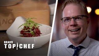 Steak Tartare Sudden Death Challenge | Top Chef: Charleston