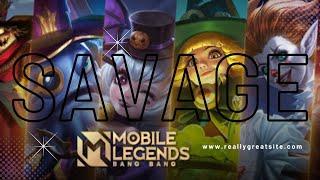 Mobile Legends Bang Bang Best Moments Savage Montage