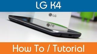 How To Add A Google Account - LG K4