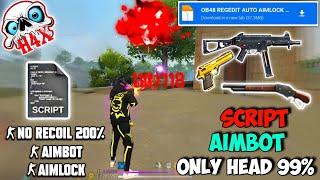 Ob48 Free Fire Auto Headshot Config File Macro Aimbot + No Recoil Regedit ‼️ Antiban VIP Script 