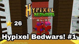 My First Hypixel Bedwars Video (#1)