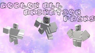 ROBLOX ALL ANIMATION PACKS