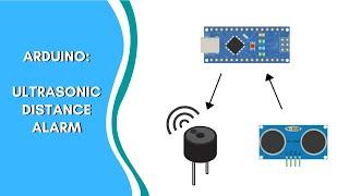 DIY Ultrasonic Sensor HC-SR04 with Buzzer Arduino tutorial 2020