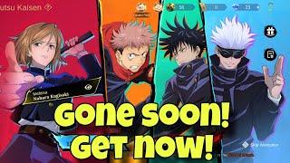 Jujutsu Kaisen Skins, Get yours now before it's gone MOBILE LEGENDS BANG BANG