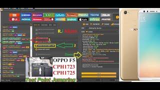 Oppo F5 (CPH1723 & CPH1725 ) Pin Lock & Frp Lock Remove By Unlock tool - R.i Nijam