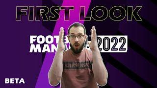 FIRST LOOK BETA FOR FM22 | FIRST 10 MINUTES | FM22 MATCH ENGINE | TOOKAJOBS