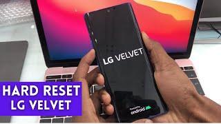 LG VELVET Hard Reset/Factory Reset [Remove Pattern Lock]