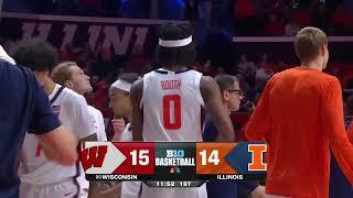 Wisconsin vs Illinois | Men Basketball Dec 10,2024