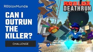 Can R0bloxMunda outrun the killer in Roblox Deathrun challenge?