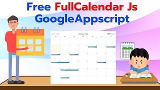 Free FullCalendar  GoogleAppscript