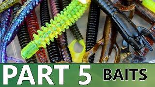 Beginner's Guide to BASS FISHING - Part 5 - Baits and Tackle