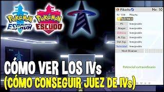 Como VER los IVs (Cómo conseguir el JUEZ de IVs) | Pokemon Espada y Escudo