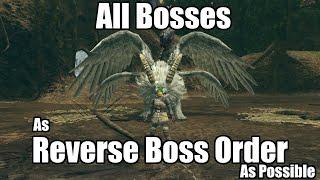 Beating Dark Souls in Reverse Boss Order (All Bosses)