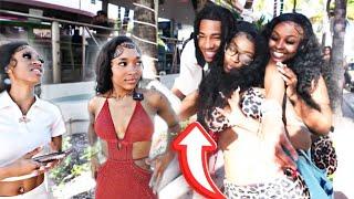MYA NICOLE & MIYA WATCHED ME SHARK IN FRONT OF THEM…