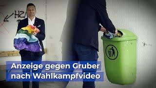 Anzeige gegen Gruber nach Wahlkampfvideo ️‍